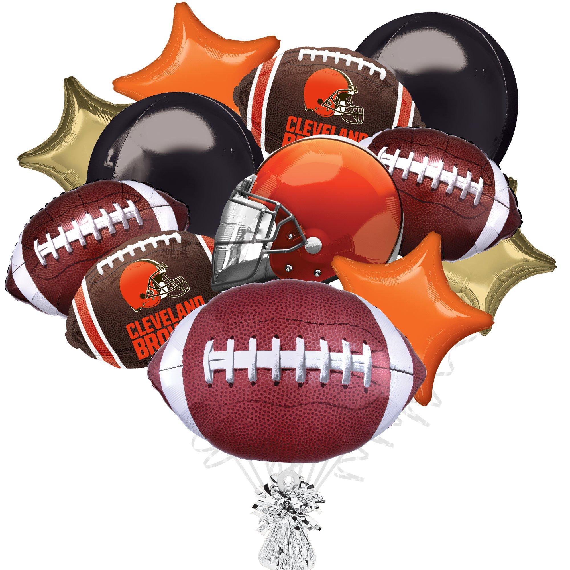 Cleveland Browns Foil Balloon Bouquet